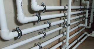 Разводка труб из полипропилена: водоснабжение и отопление в Кропоткине от 1579 руб.